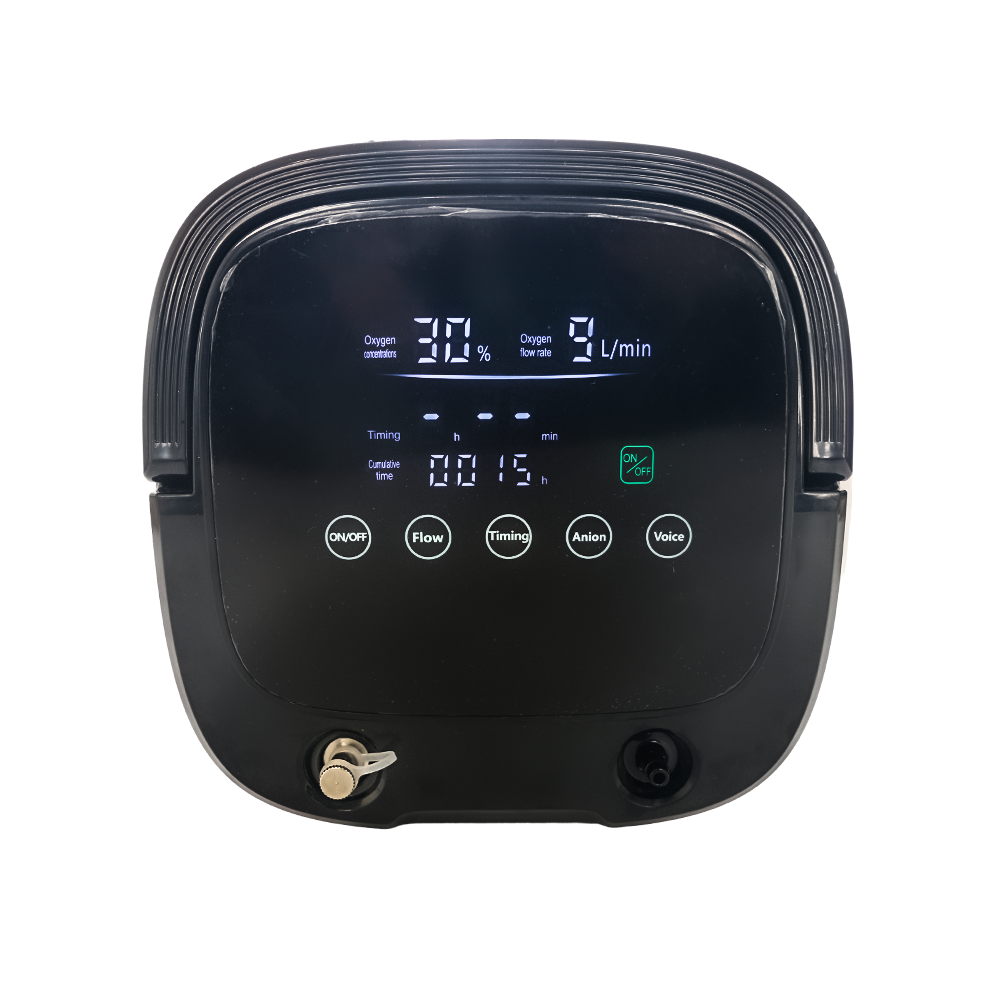 Continuous Flow Home Use 1-9L Adjustable Oxygen Concentrator - HOC-02