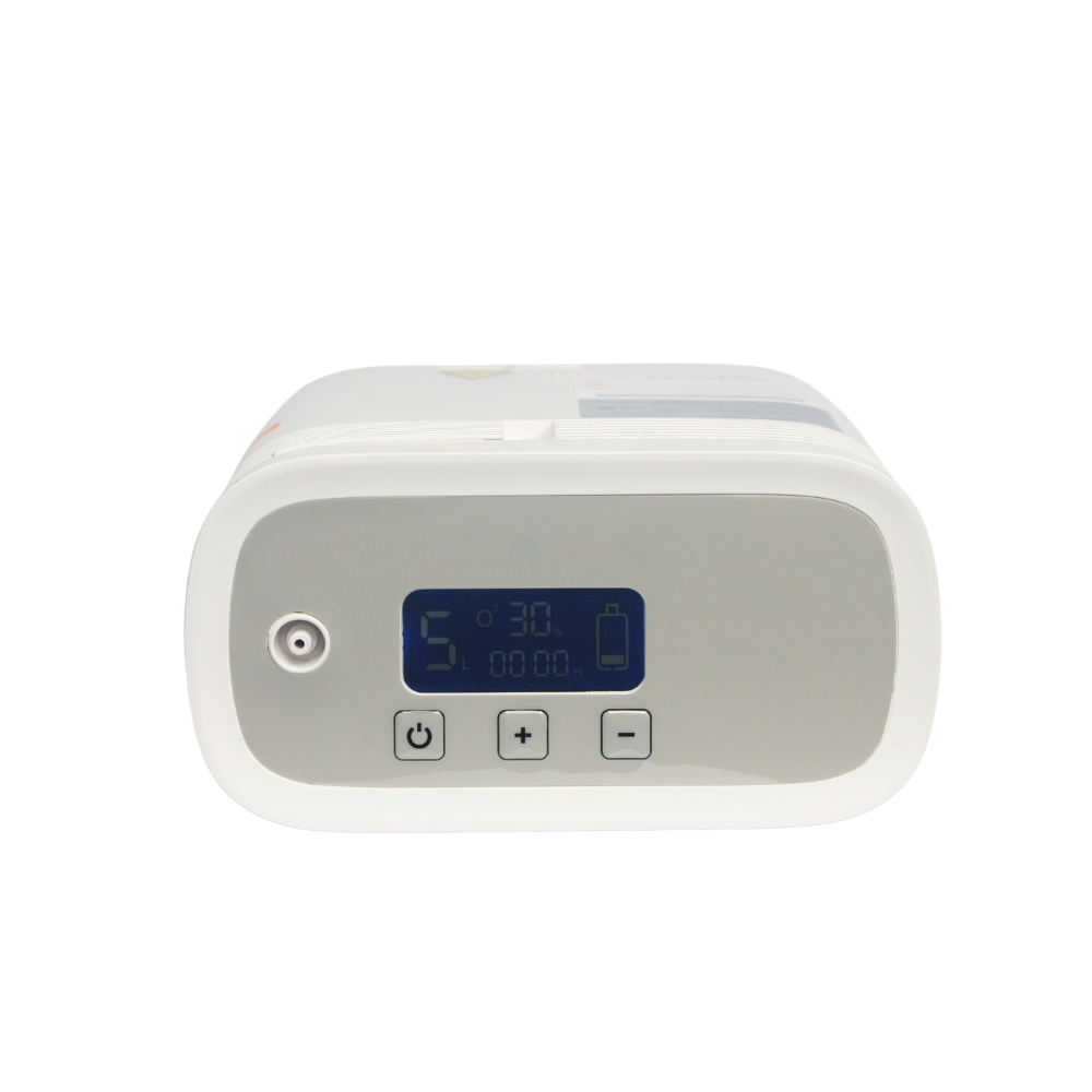 New 1-5L Continuous Flow Portable Battery Oxygen Concentrator With Low Noise For Outdoor Use 1001S