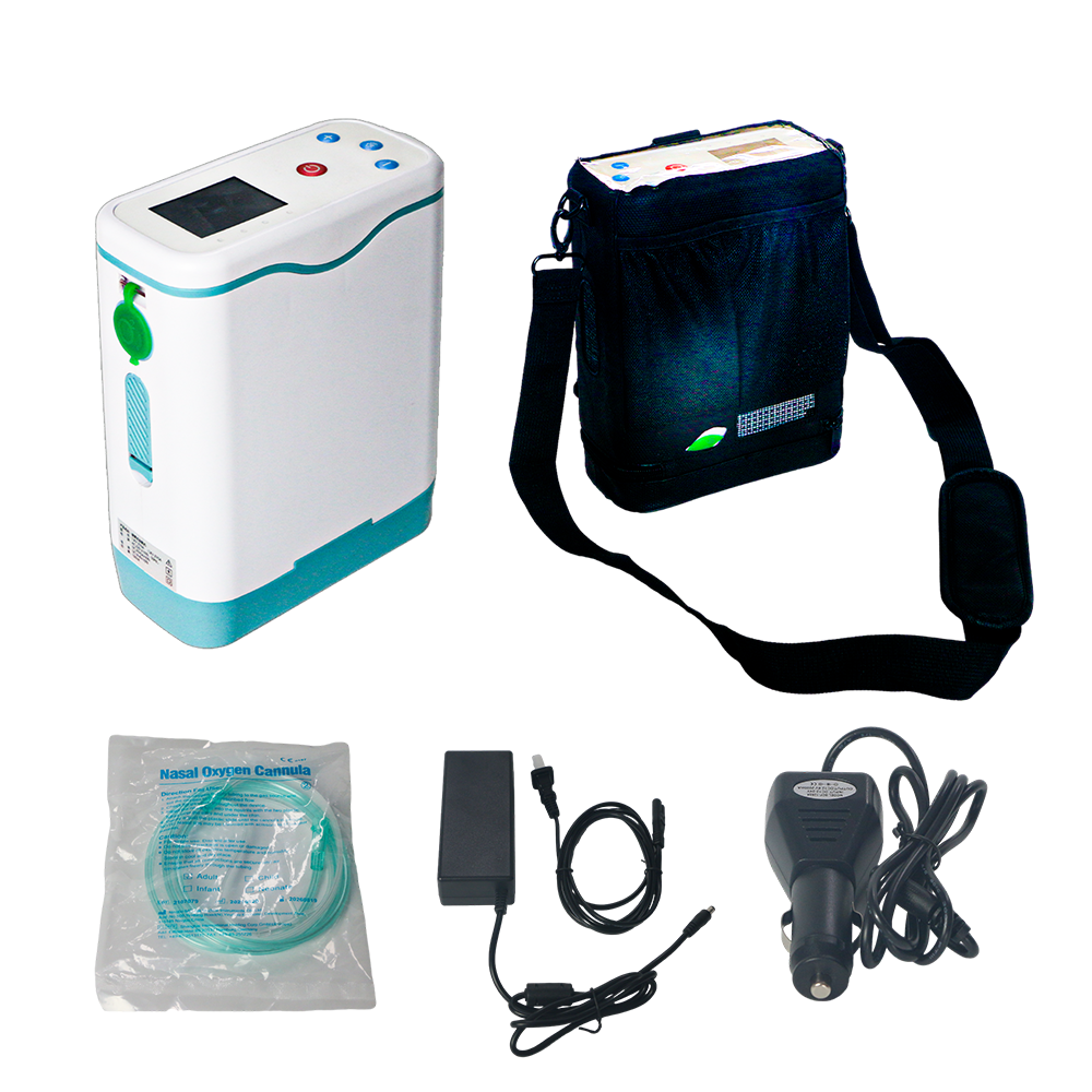 Portable 93% Purity Pulse Dose 1-6 Adjustable Oxygen Concentrator - KY-ZY6A