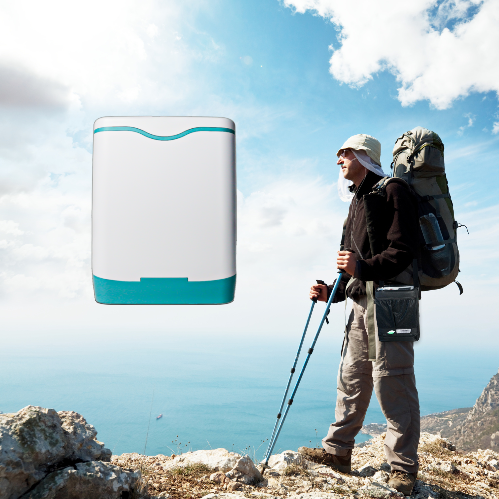 Portable 93% Purity Pulse Dose 1-6 Adjustable Oxygen Concentrator - KY-ZY6A