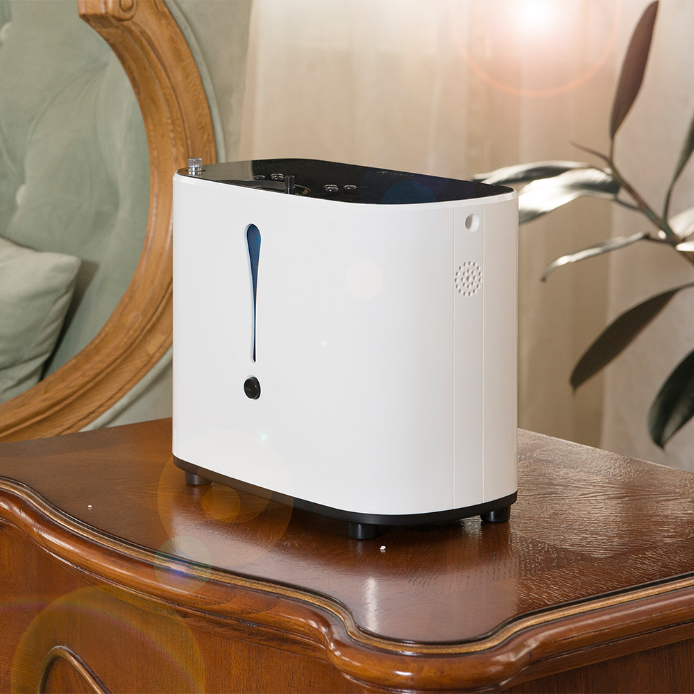 Home Use Big Led Screen 1-6L Adjustable Continuous Flow Oxygen Concentrator - BE04