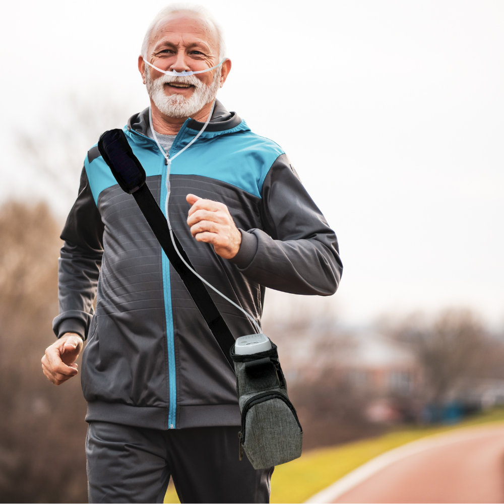 Newest Mini Portable 3 Liters Continuous Flow Oxygen Concentrator with 4 Hours Battery For Travel Use C-YS10-B