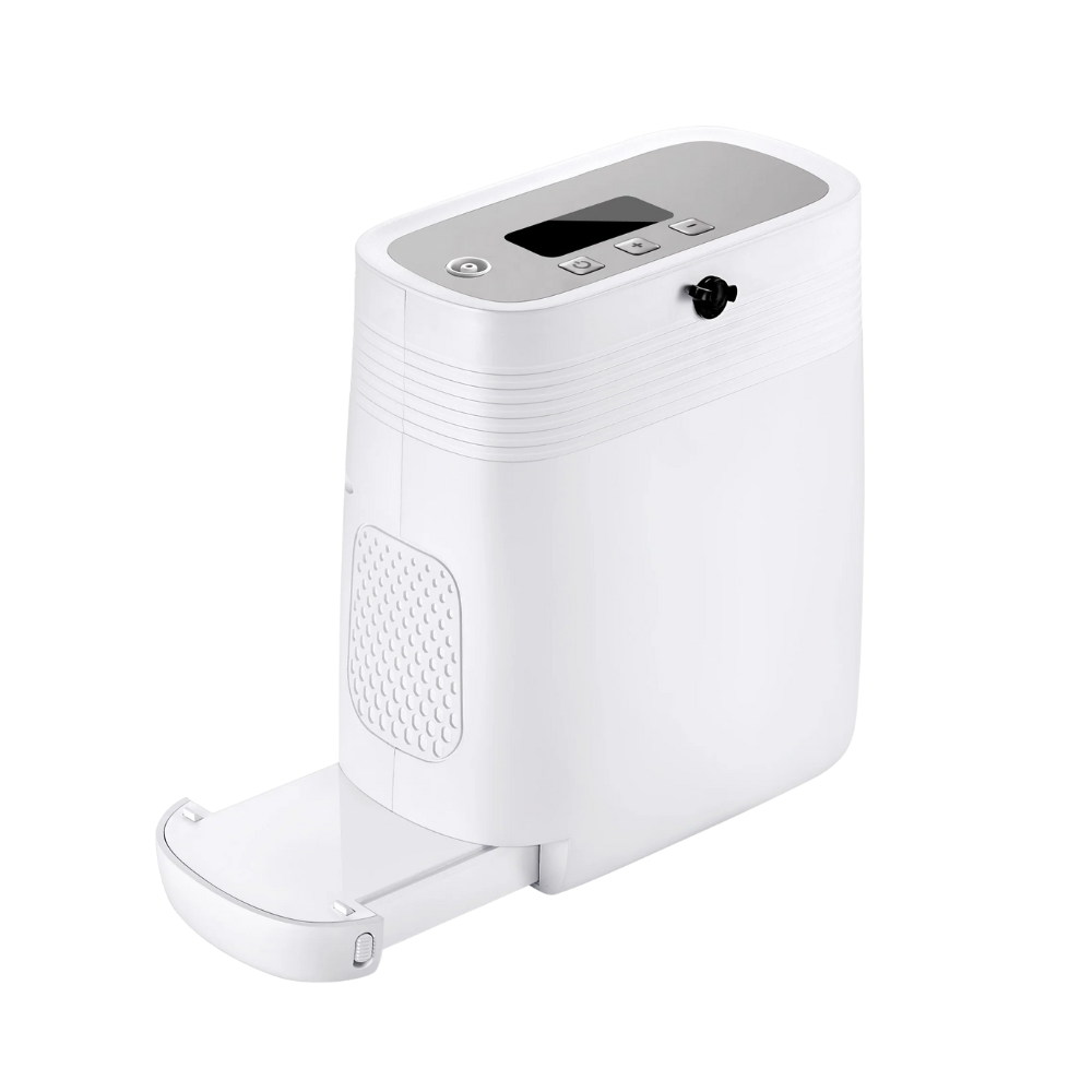Small 5L Portable Long-time Working Battery Oxygen Concentrator Continuous Flow 24/7 Low Noise 1001S