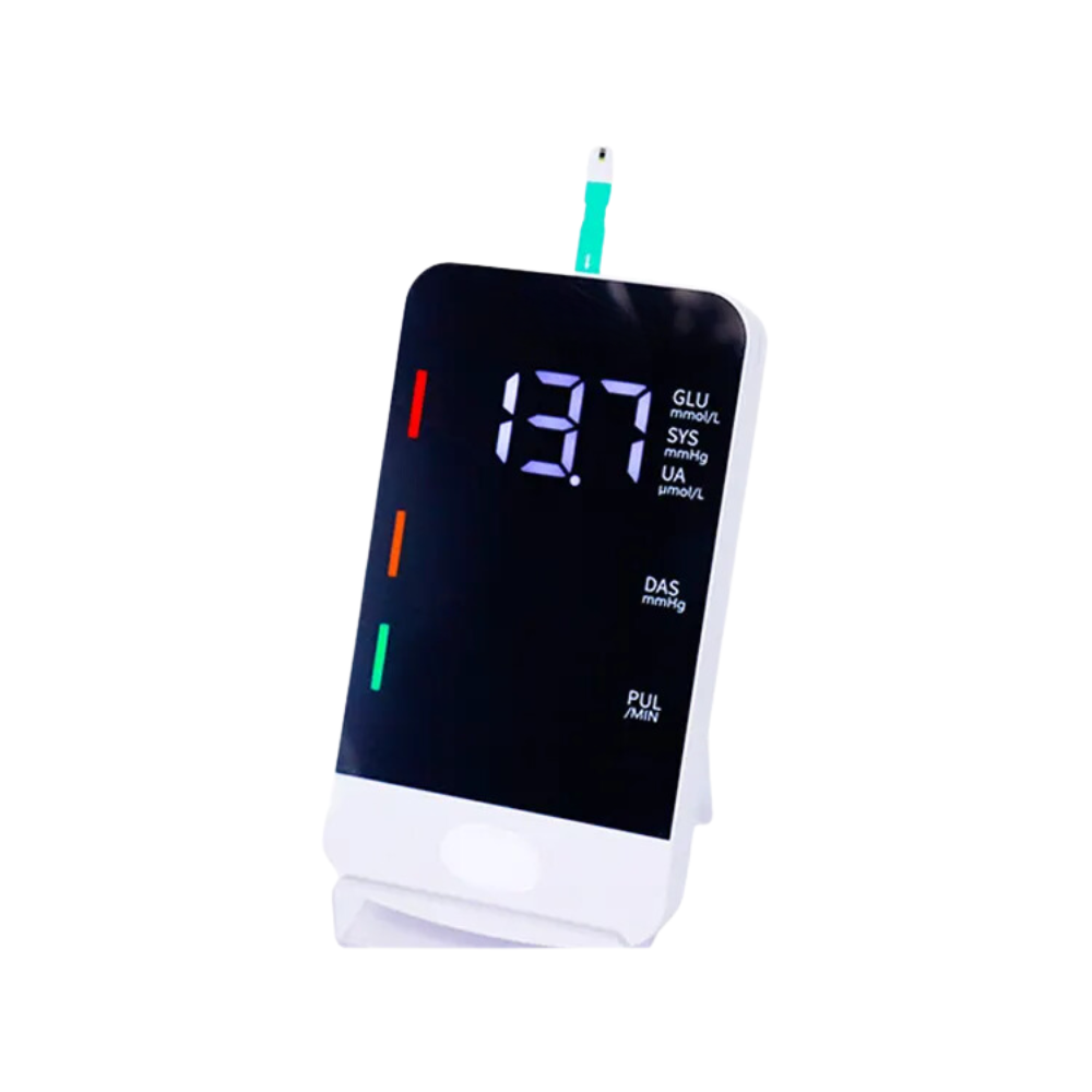 3 in 1 Uric Acid Blood Pressure Blood Glucose Monitor Automatic Upper Arm Blood Pressure Monitor KE-2000