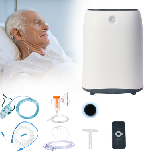 Black Friday Sale Low Noise Sleeping Use 9L Continuous Flow Oxygen Concentrator For 24/7 Continuously Work - HOC-05