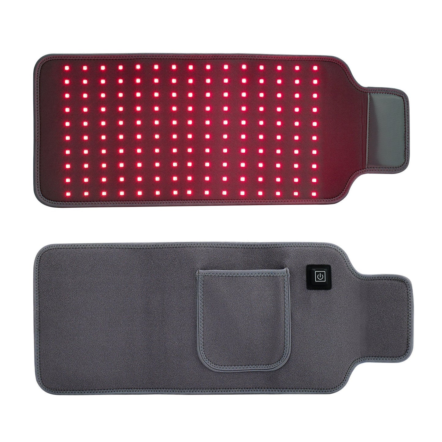 LED Infrared Back Support Band LED Therapy for Lower Back Pain Red LED Therapy Light Infrared Lumbar Support Wrap - L150