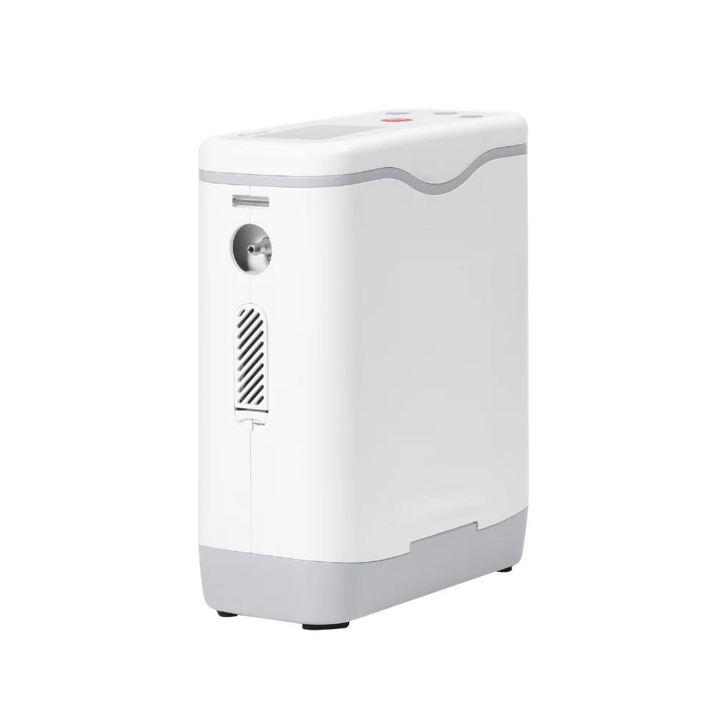 O2 Condenser Portable 1-5L Continuous Flow Portable Oxygen Concentrator | 2 Hours Battery ...
