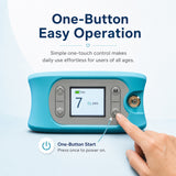 Pre-Owned Lightweight Mini Size Quiet 1-7L Adjustable Pulse Portable Oxygen Concentrator With Carry Bag and 5 Hours Battery For Travel Use 96% Purity 1006S