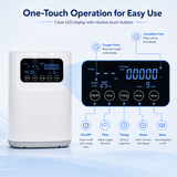 Home Use Continuous Flow 1-9L Oxygen Concentrator All Night Use With Low Noise HOC-04