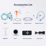 Home Use Continuous Flow 1-9L Oxygen Concentrator All Night Use With Low Noise HOC-04