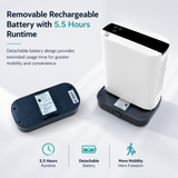 2026 New 10L Portable Oxygen Concentrator with 11 Hours Battery for Continuously Use POC-10