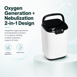 Continuous Flow Home Use 1-9L Adjustable Oxygen Concentrator - HOC-02