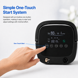 Continuous Flow Home Use 1-9L Adjustable Oxygen Concentrator - HOC-02