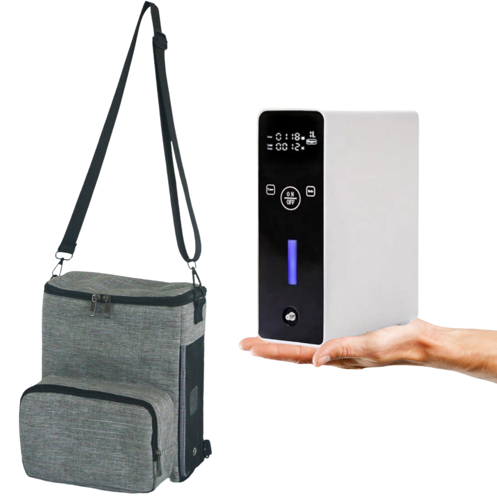 Hand Held O2 Machine 1-5L Portable Oxygen Concentrator | Continuous Flow Oxygen Machine ...