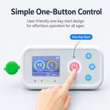 Lightweight 1-5L Adjustable Continuous Flow Portable Oxygen Concentrator With Long Time Battery For Travel Use HCN-5B