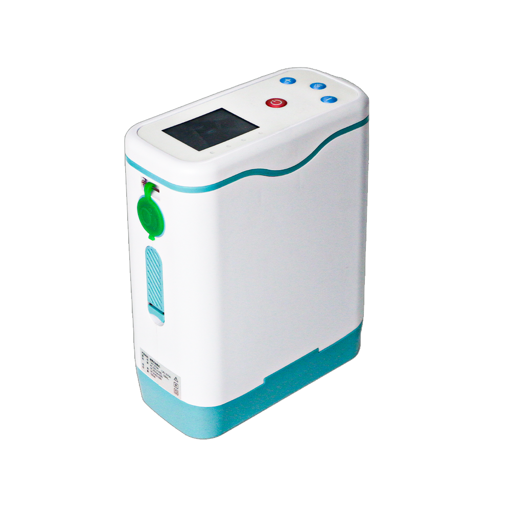 Portable Pulse Dose 1-6 Adjustable 4.4 Hours Battery Oxygen Concentrator - KY-ZY6A