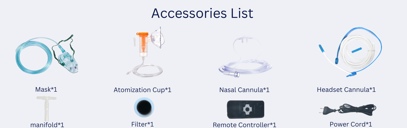 Oxygen Concentrator 1-9L Portable Oxygen Generator | 93% O2 Oxygen Concentrator 1-9L Portable Oxygen Generator | 93% O2