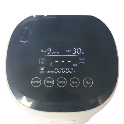 Low Noise 24/7 Continuously Work 96% 1-9L Oxygen Concentrator For Sleeping Use - HOC-03