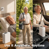 New Small 1-8L Adjustable Portable Oxygen Concentrator With 11 Hours Battery Work Continuously For Travel Use POC-08