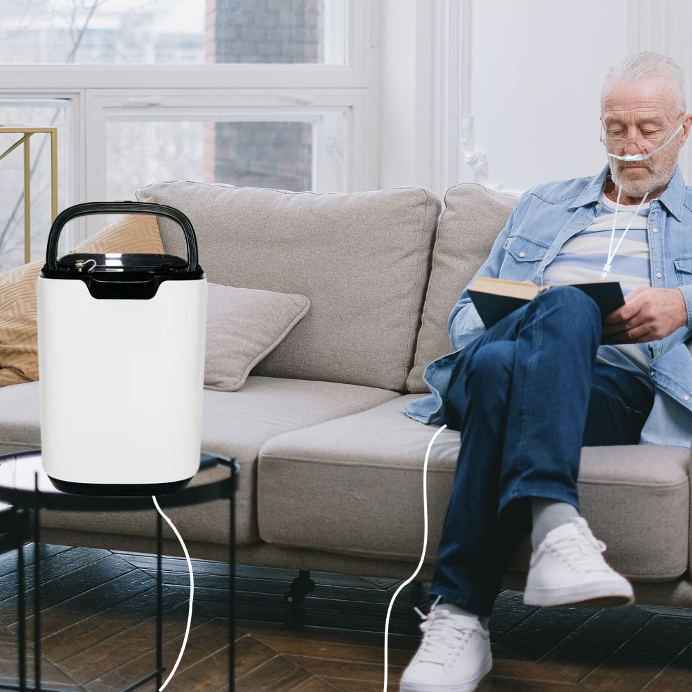 Home Use 1-9LPM Oxygen Concentrator for Sleeping Use | Continuous Flow ...